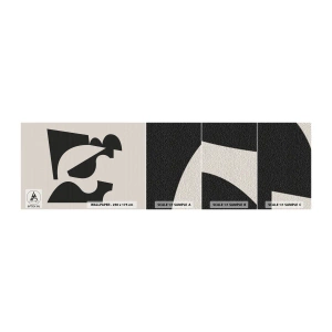 Mostră tapet autocolant Deluxe Sticker - Pentru autoasamblare - Abstracția, Boho, Minimalism - 100x30 cm