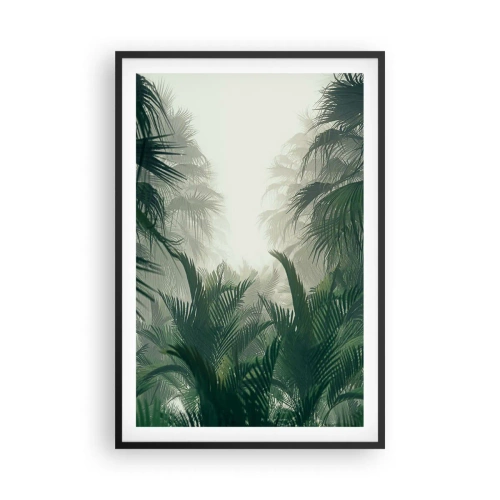 Poster în ramă neagră - Mister tropical - 61x91 cm