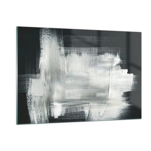Tablou pe sticlă - Țesut vertical și orizontal - 120x80 cm