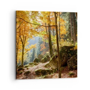 Tablou pe pânză - Timp de relaxare - 70x70 cm