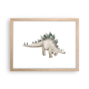 Poster în ramă de stejar deschis - Prietenul tău - 40x30 cm