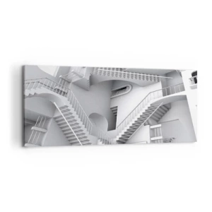 Tablou pe pânză - Paradoxurile spațiului - 120x50 cm