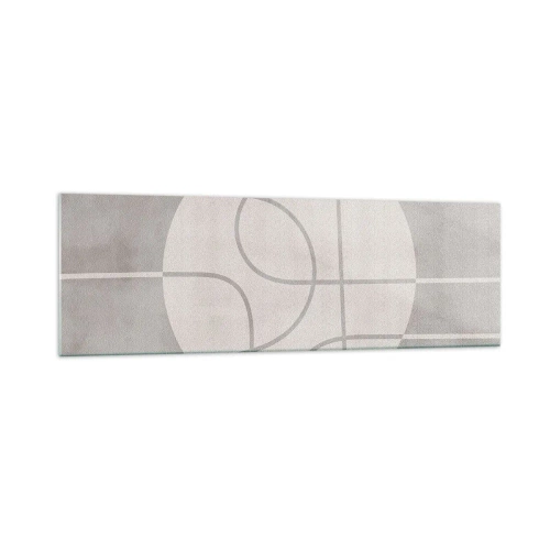 Tablou pe sticlă - Circular și drept înainte - 160x50 cm