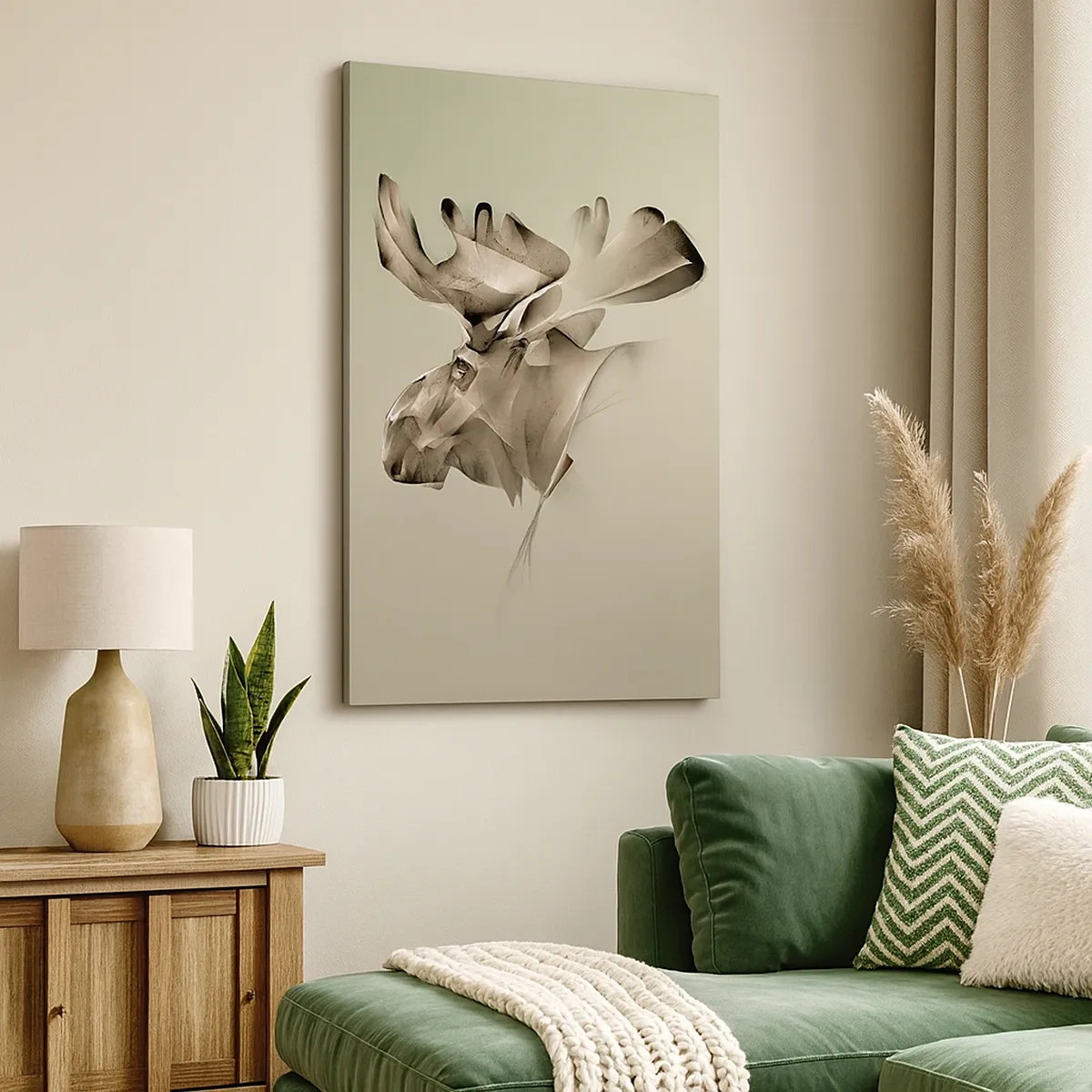 Tablou pe pânză - Puterea blândă a calmului - 50x70 cm