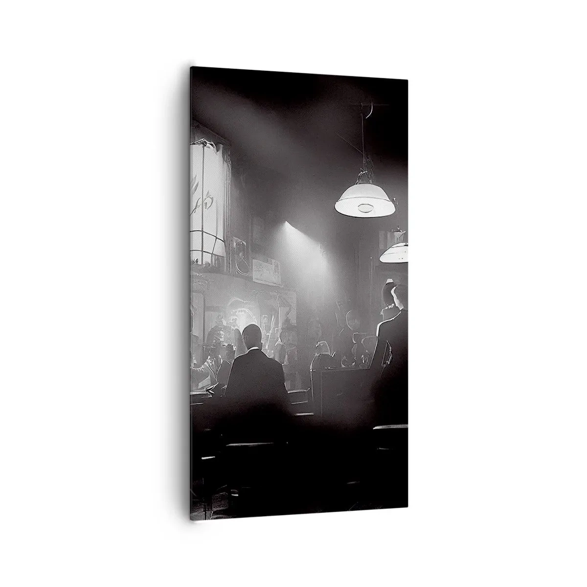 Tablou pe pânză - În stil jazz - 65x120 cm