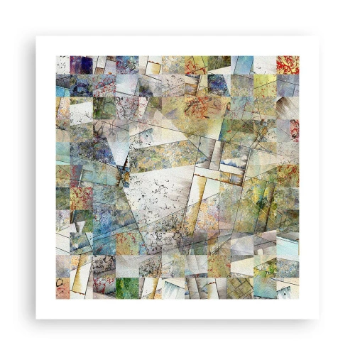 Poster - Remaniere geometrică - 50x50 cm