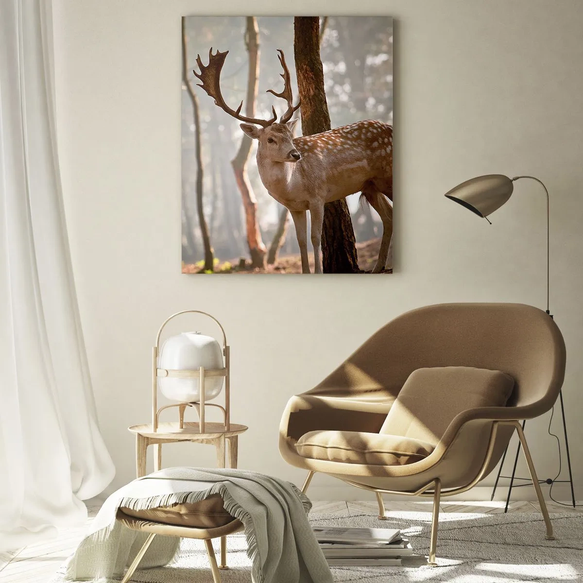 Tablou pe sticlă - Lumina tinereții - 80x120 cm