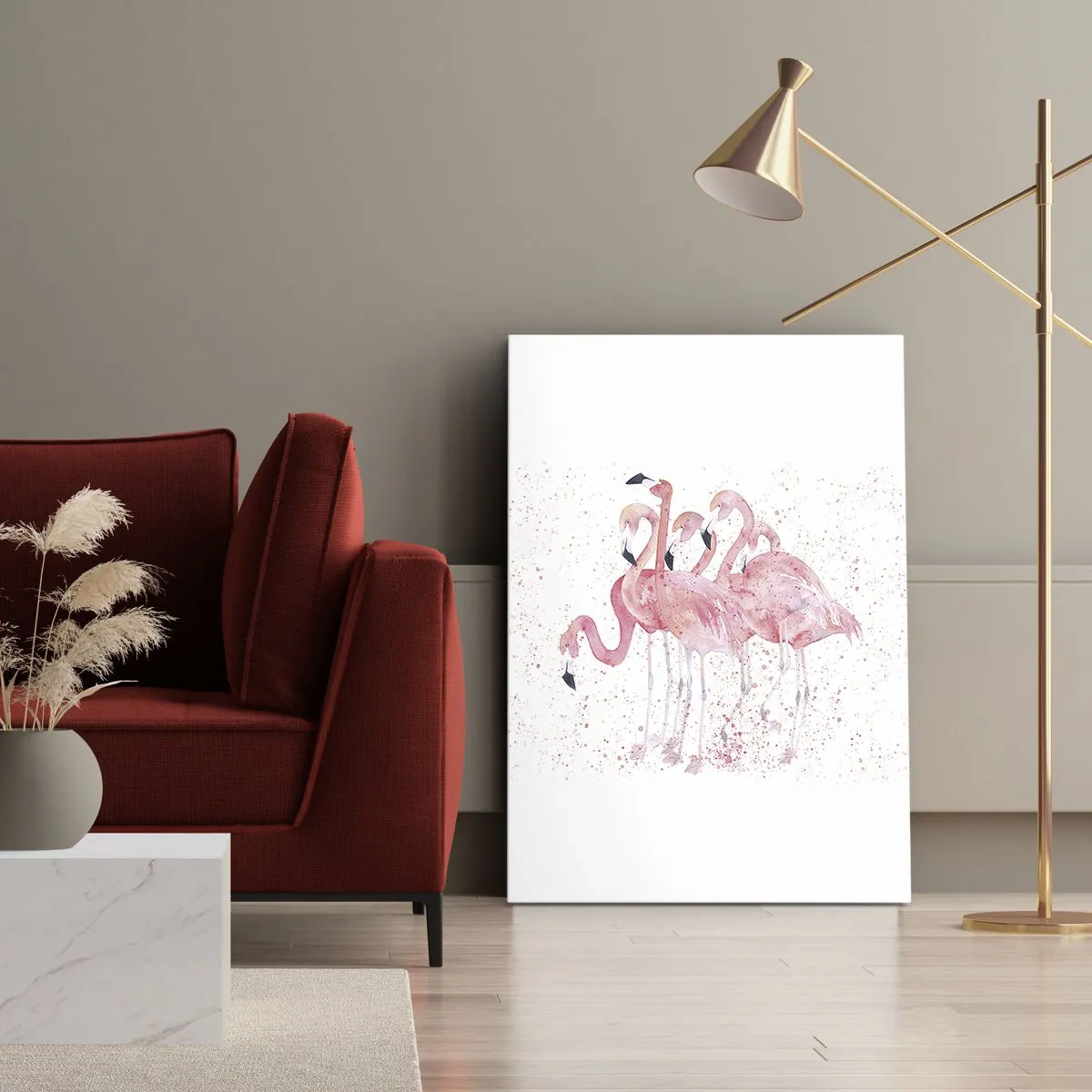 Tablou pe pânză - Ansamblul roz - 50x70 cm
