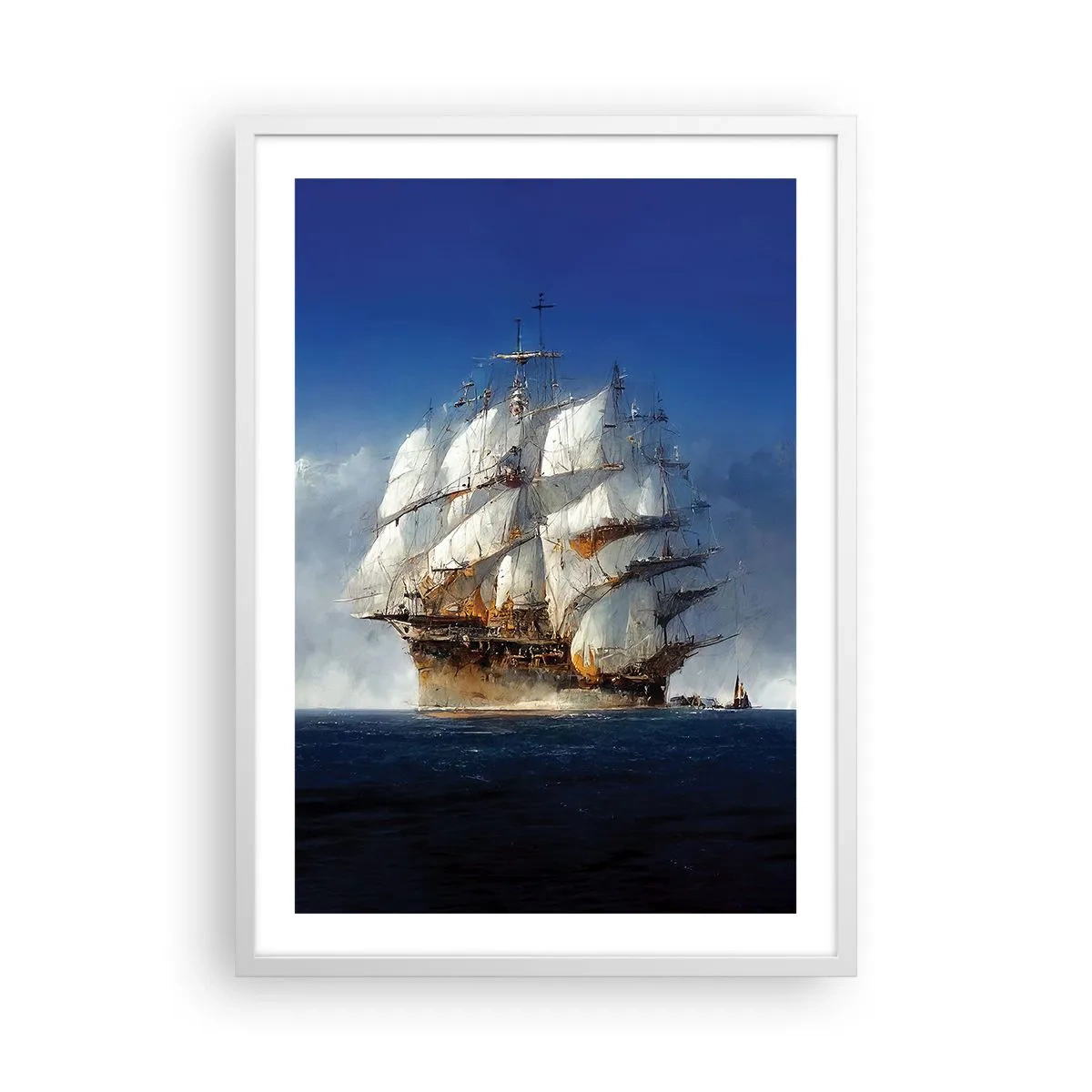 Poster în ramă albă - The great glory! - 50x70 cm