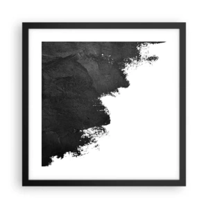 Poster în ramă neagră - Elemente: pământ - 40x40 cm