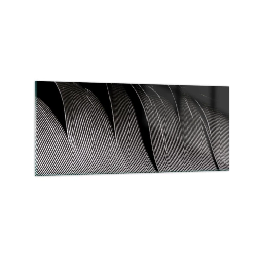 Tablou pe sticlă - Pana - o construcție minunată - 120x50 cm