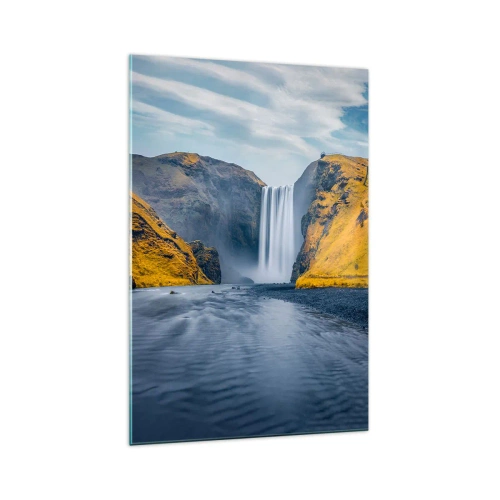 Tablou pe sticlă - Durată eternă, mișcare eternă - 70x100 cm