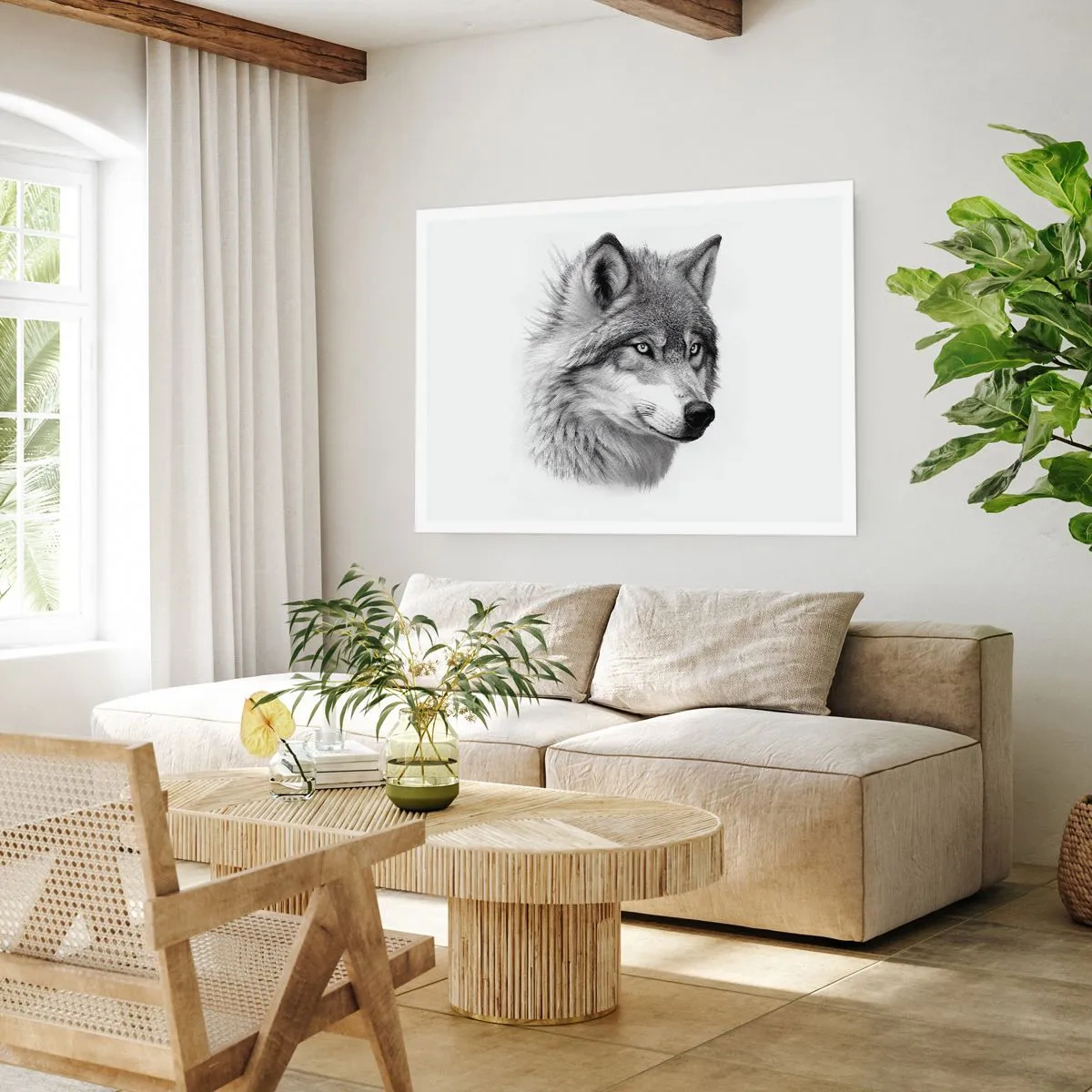 Poster - Alfa - fără îndoială - 100x70 cm