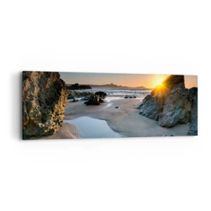 Tablou pe pânză - Neatinse de mâna omului - 90x30 cm