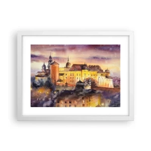 Poster în ramă albă - Poveste și basm - 40x30 cm