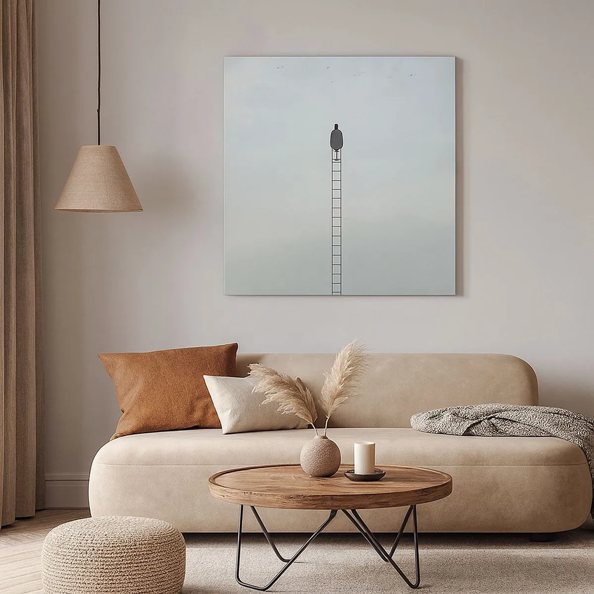 Tablou pe pânză - Fii deasupra - 30x30 cm