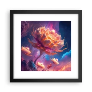Poster în ramă neagră - O altă lume - 30x30 cm