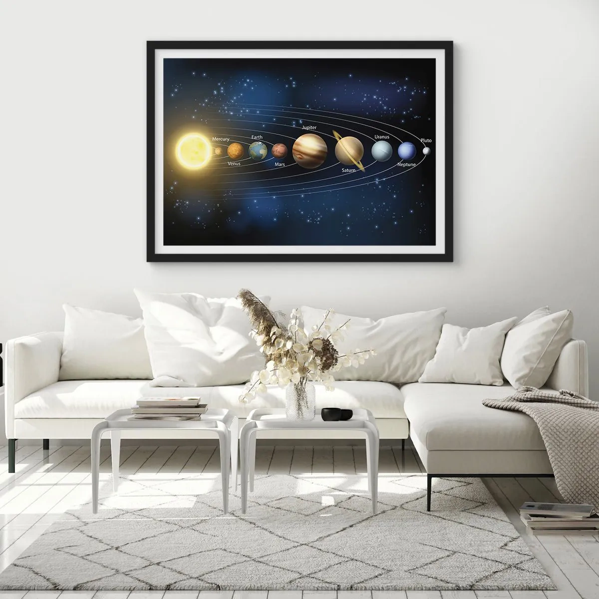 Poster în ramă neagră - Una din zece - 70x50 cm