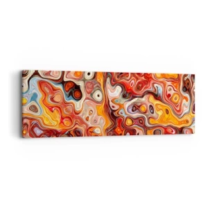 Tablou pe pânză - Dacă nucile s-au topit în miere - 90x30 cm
