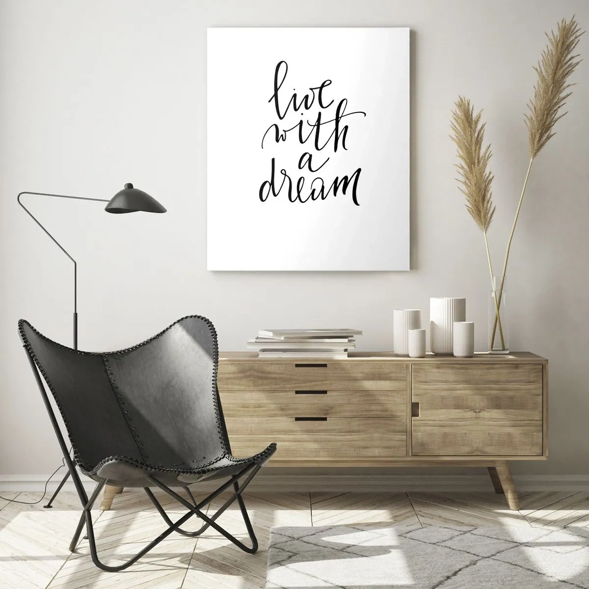Tablou pe sticlă - Of course - 50x70 cm