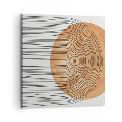 Tablou pe pânză - Compoziția solară - 50x50 cm