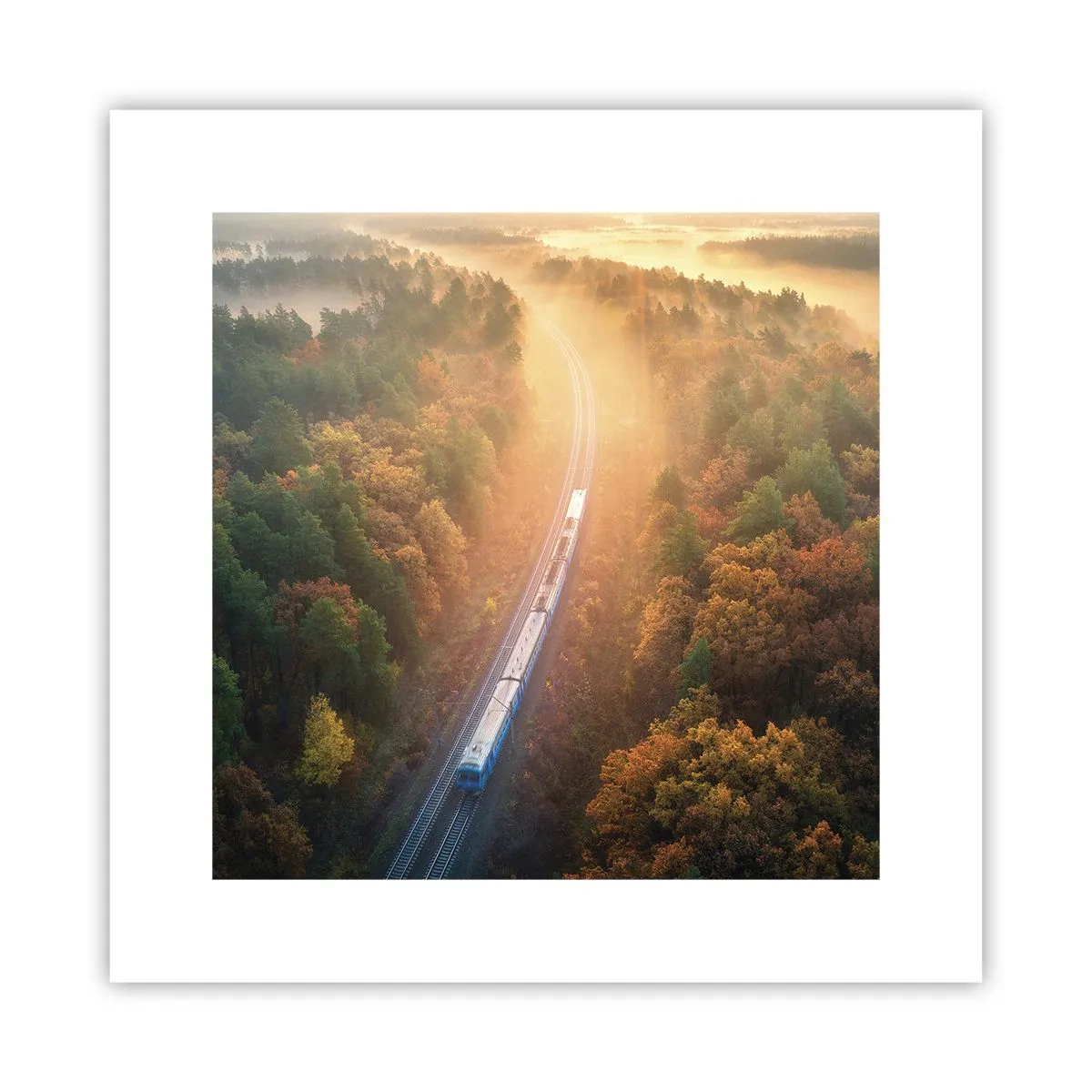 Poster - Călătorie de toamnă - 30x30 cm