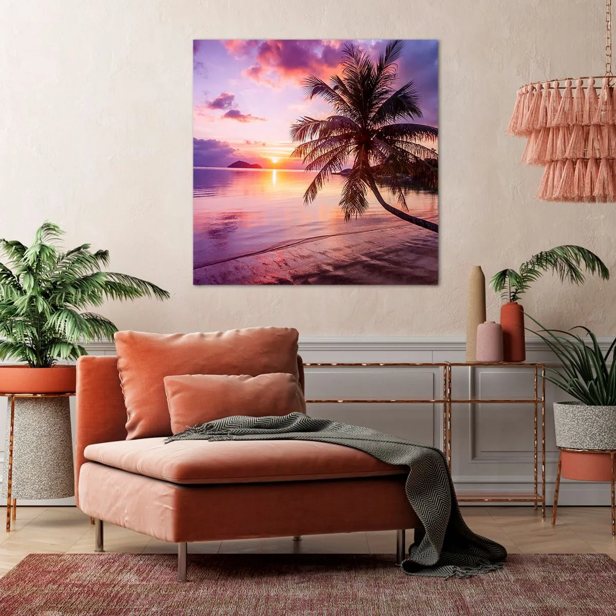 Tablou pe pânză - Euforie până la orizont - 50x50 cm