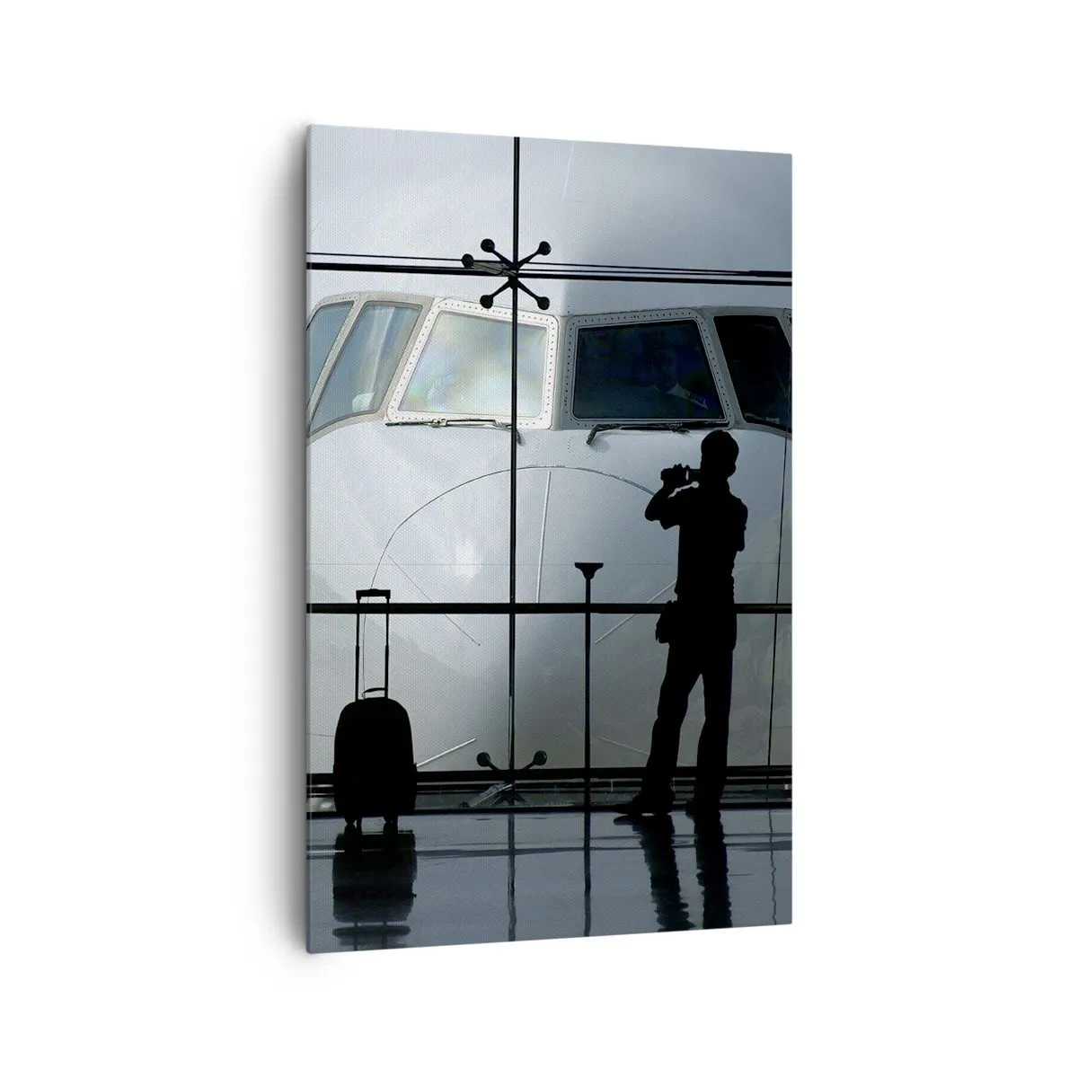 Tablou pe pânză - Vis a vis la aeroport - 80x120 cm