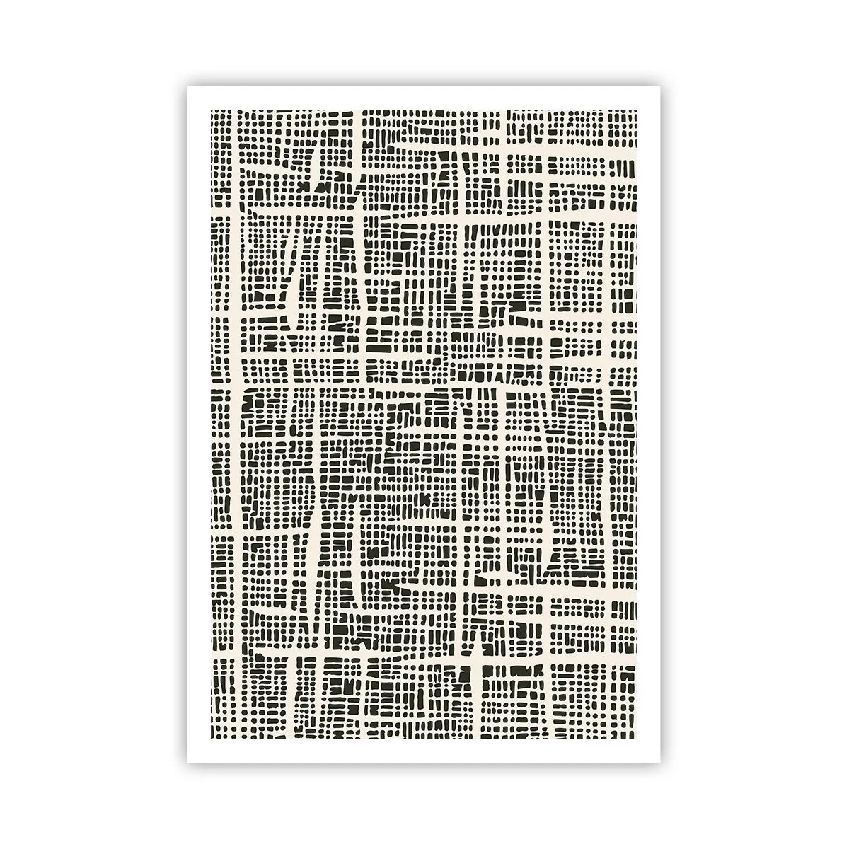 Poster - O compoziție țesută - 70x100 cm