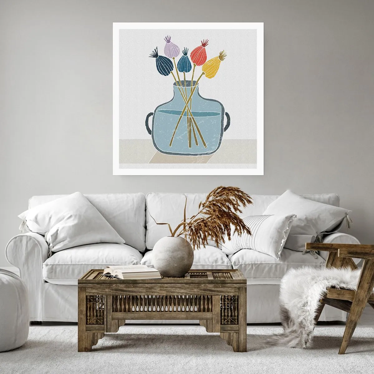 Poster - Paparune sau maci? - 60x60 cm