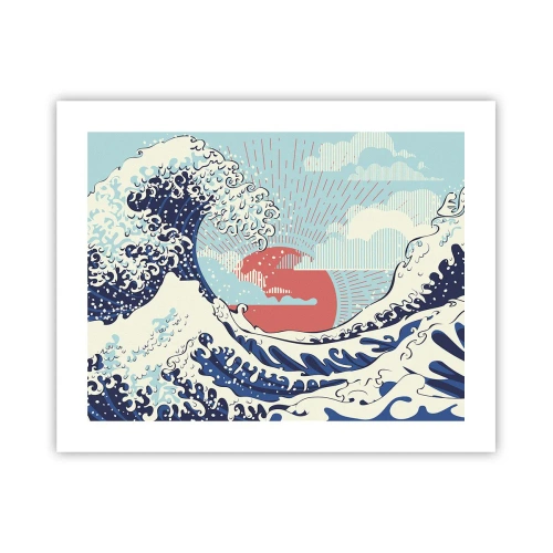 Poster - Din inspirații japoneze - 50x40 cm