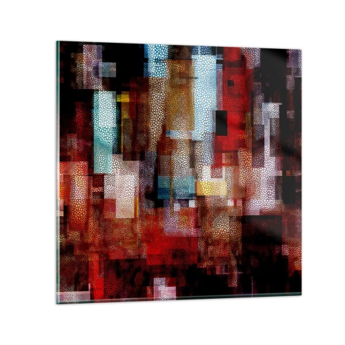 Tablou pe sticlă - Totul și nimic - 30x30 cm