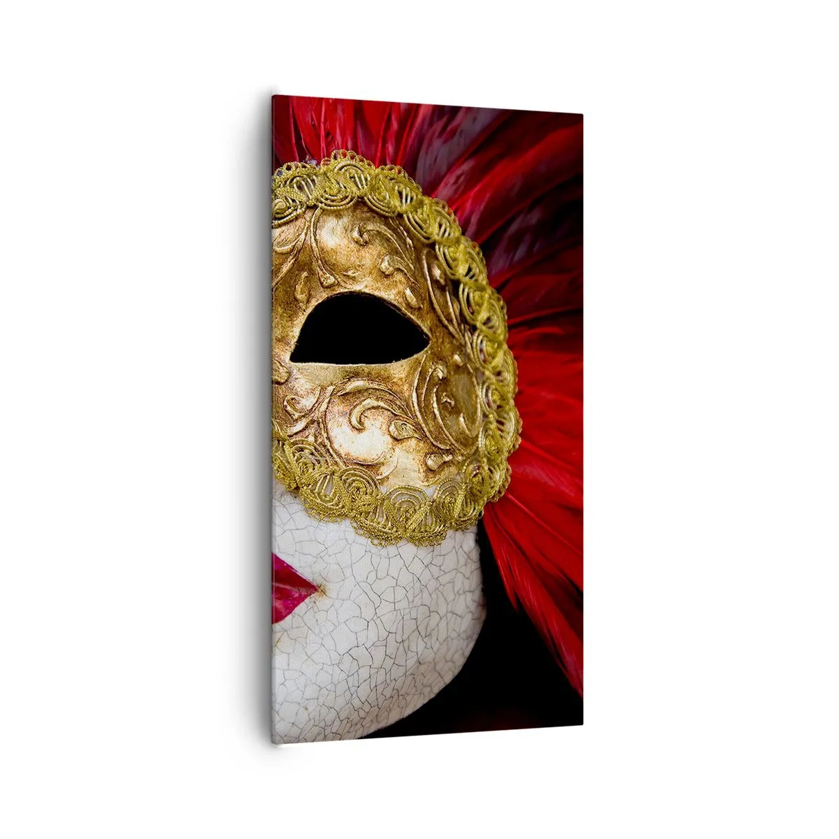 Tablou pe pânză - Promisiunea unei aventuri de carnaval - 65x120 cm