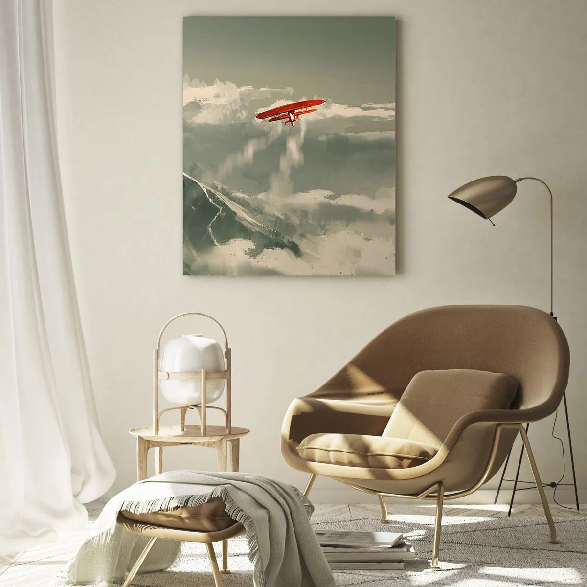 Tablou pe sticlă - Un pionier neînfricat - 50x70 cm