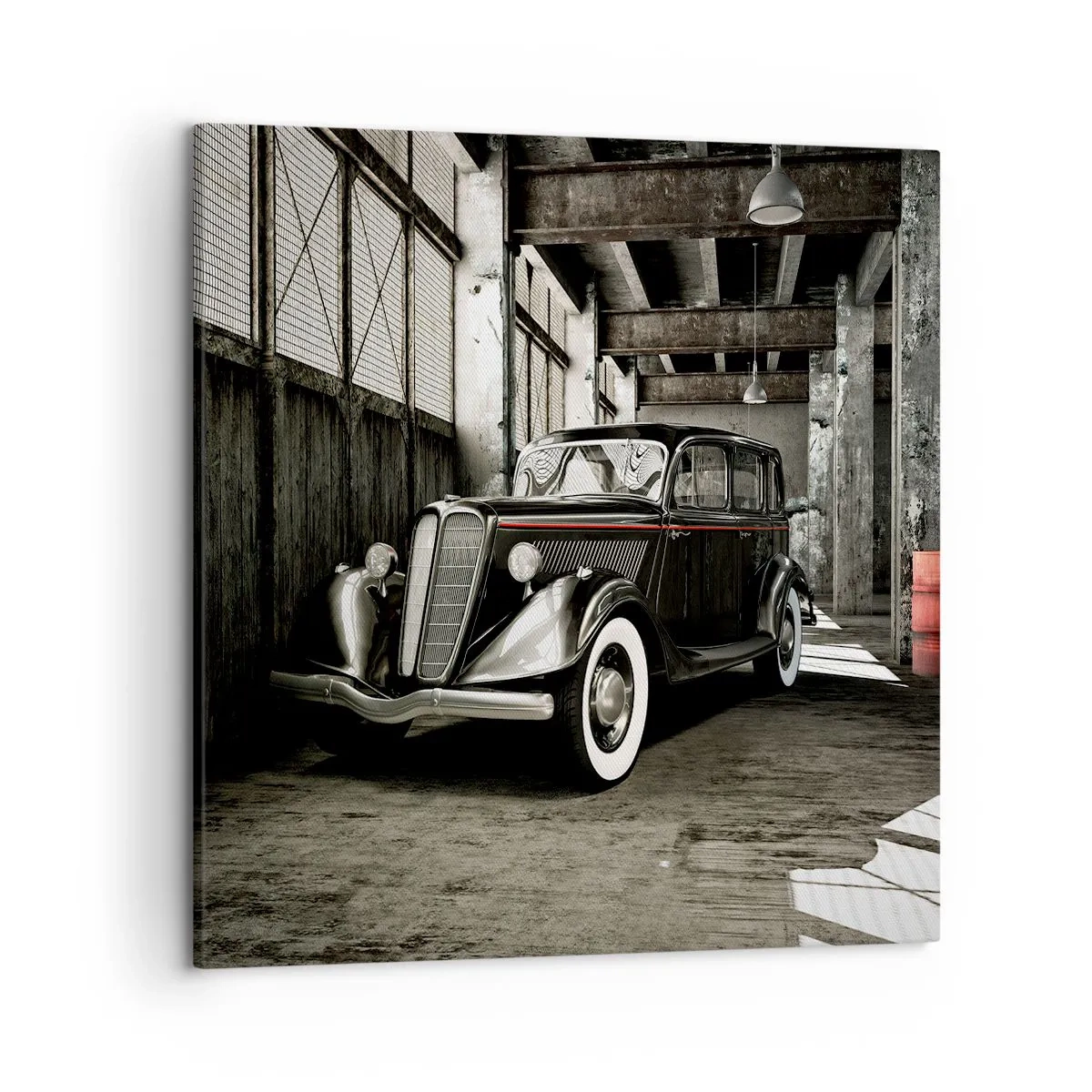 Tablou pe pânză - Eleganța eternă a anilor `30 - 50x50 cm