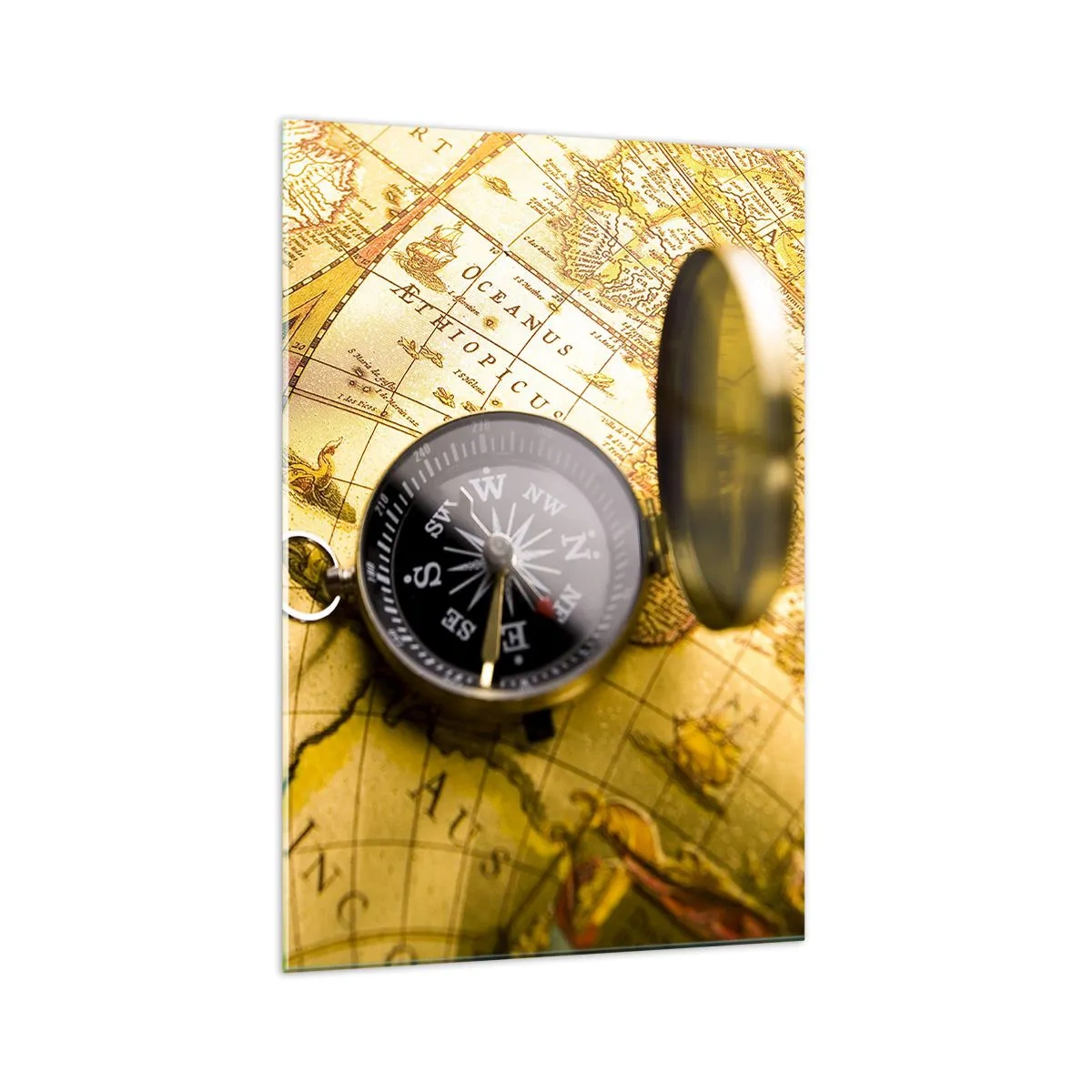 Tablou pe sticlă - Sau poate până la capătul lumii? - 70x100 cm