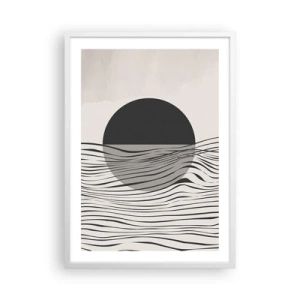 Poster în ramă albă - Semicompunere - 50x70 cm