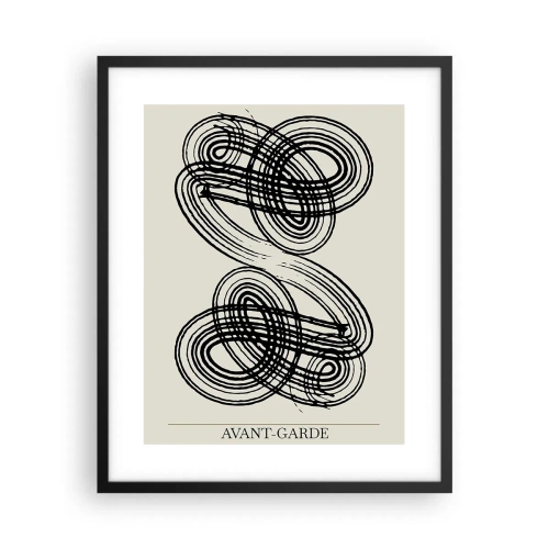 Poster în ramă neagră - A apărut spontan - 40x50 cm