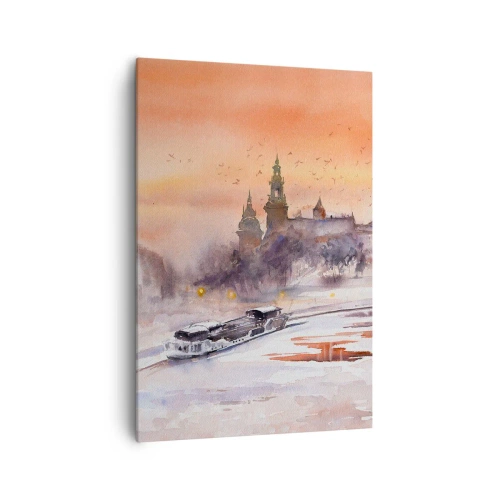 Tablou pe pânză - Apus de soare regal - 70x100 cm