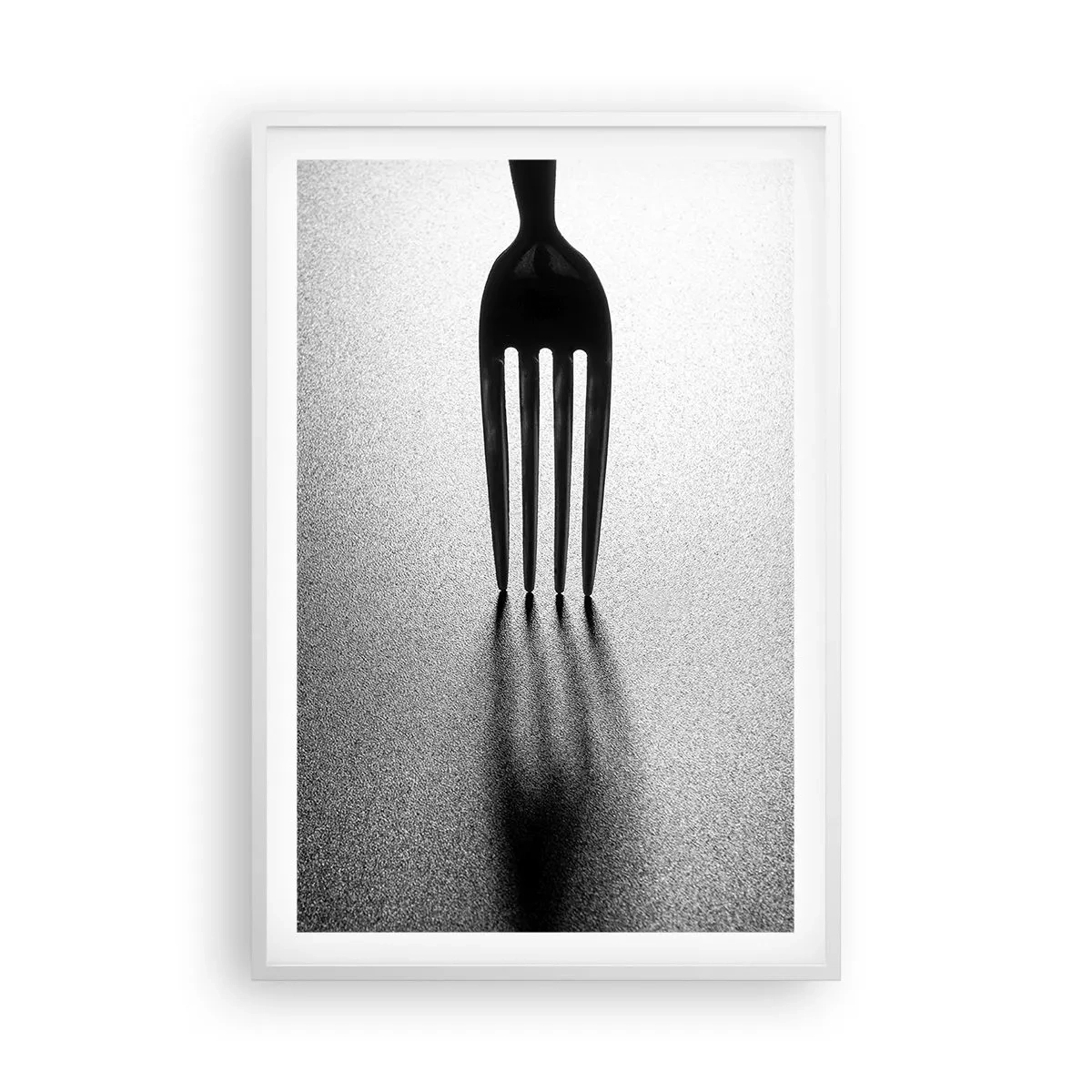 Poster în ramă albă - Lumină și umbră - 61x91 cm