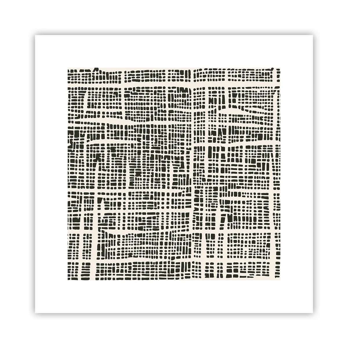 Poster - O compoziție țesută - 30x30 cm