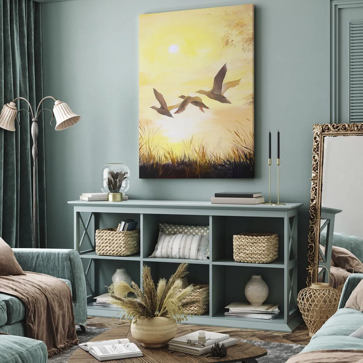 Tablou pe pânză - Începutul unei lungi călătorii - 80x120 cm