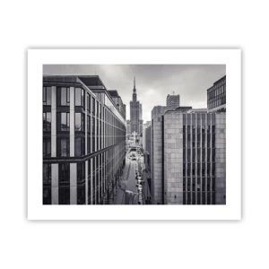 Poster - Vale citadină din Varșovia - 50x40 cm