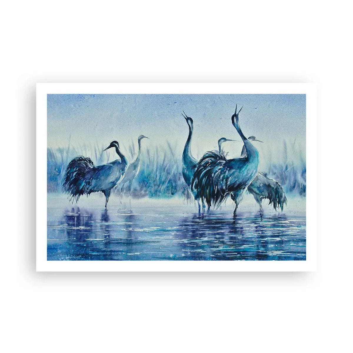 Poster - Întâlnirea de dimineață - 91x61 cm