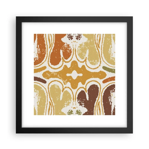 Poster în ramă neagră - Abstracție sentimentală - 30x30 cm