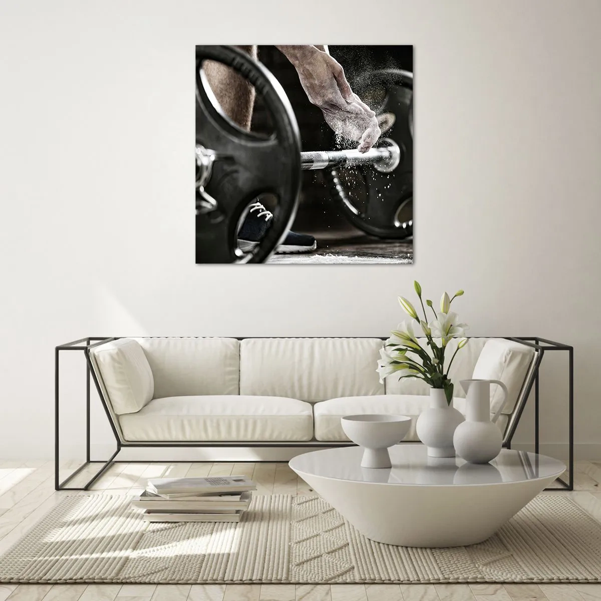 Tablou pe sticlă - Provocare acceptată! - 40x40 cm