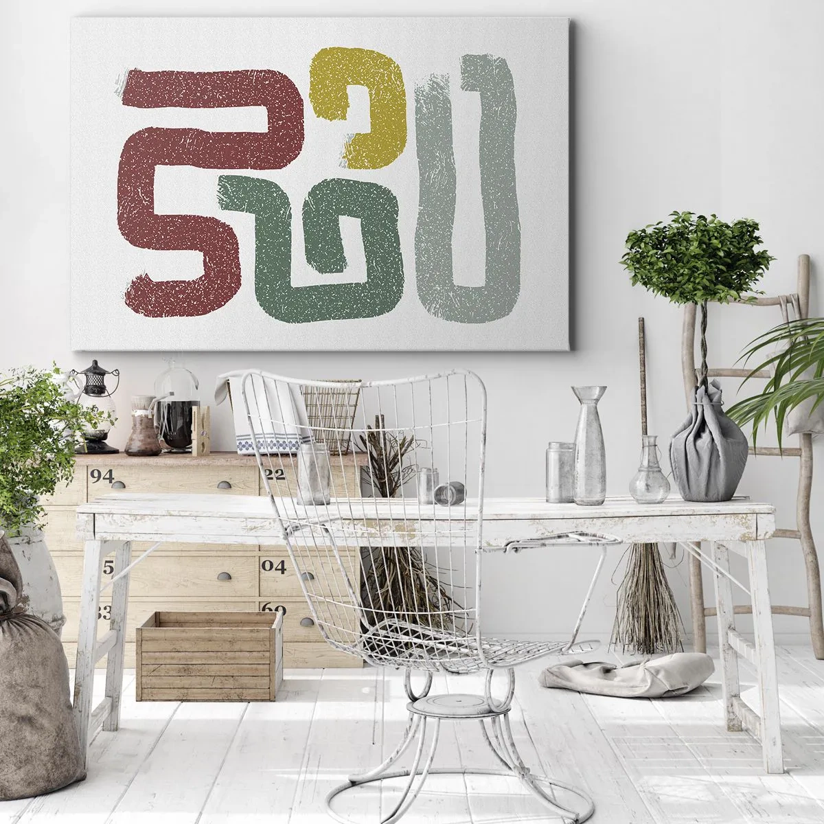 Tablou pe pânză - Într-o limbă necunoscută - 120x80 cm