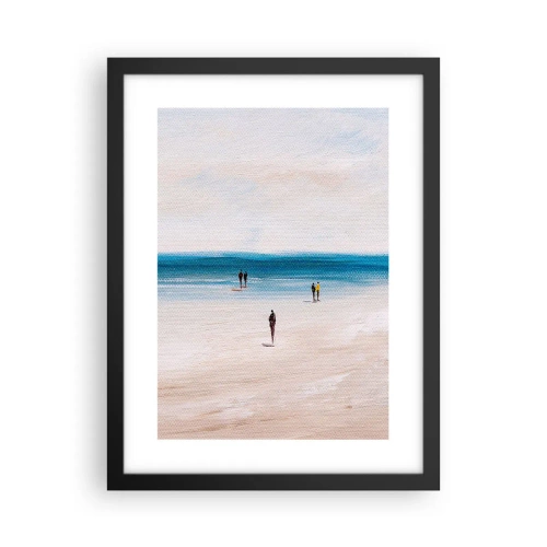 Poster în ramă neagră - Nevoia naturală - 30x40 cm