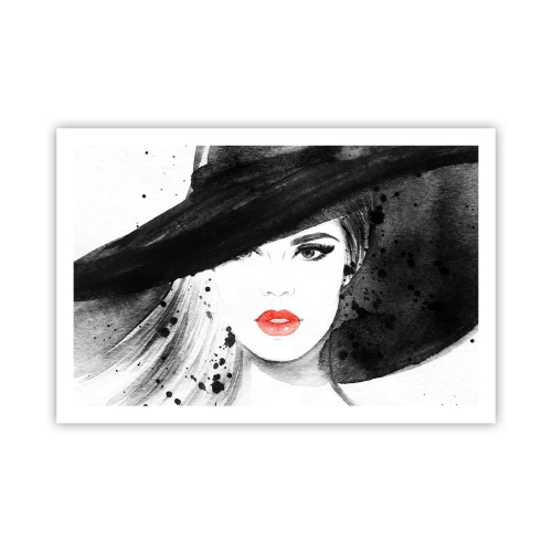 Poster - Doamna în negru - 91x61 cm