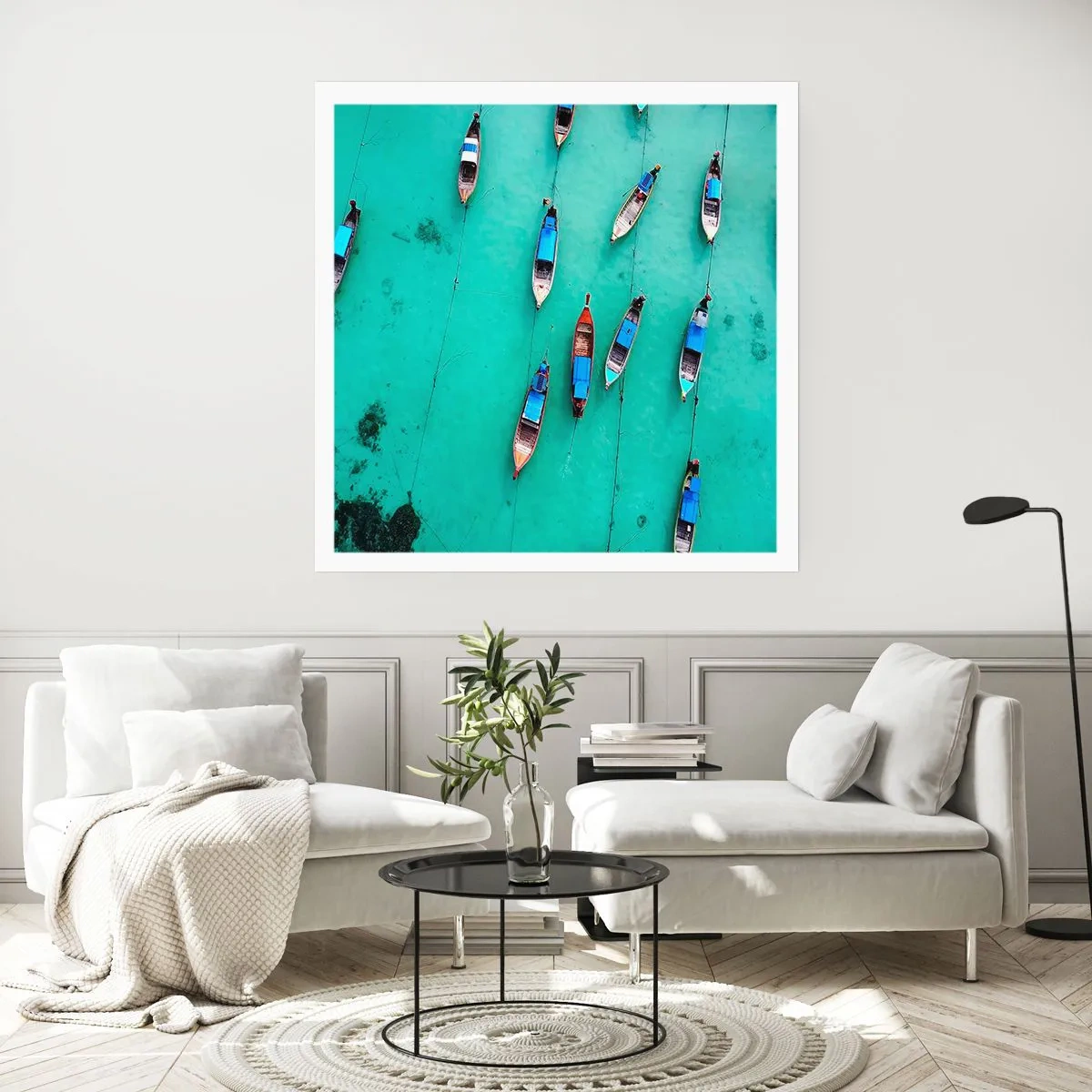 Poster - În așteptare - 40x40 cm